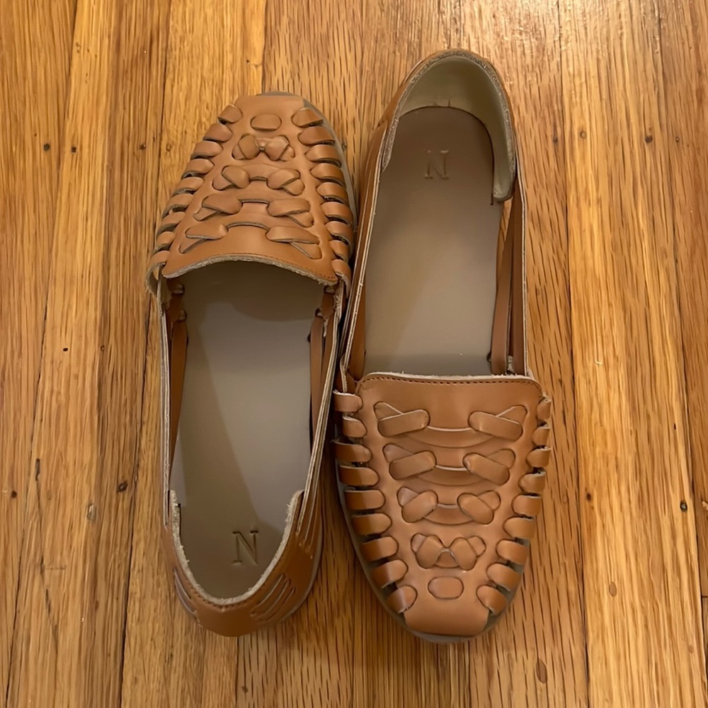 Nisolo woven leather sandals 6.5